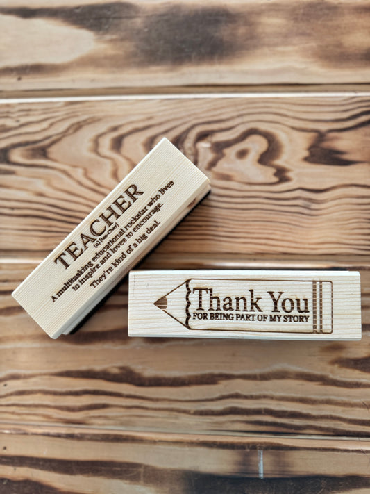 Teacher erasers