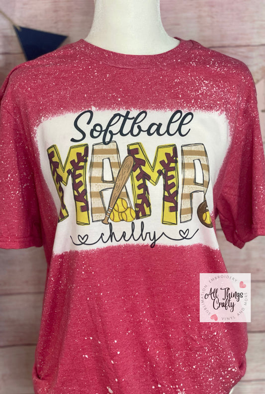 softball mama tee