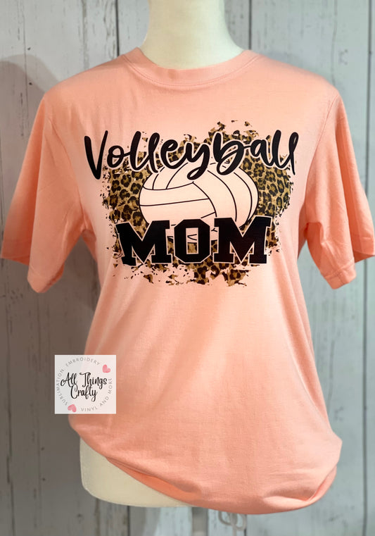 Volleyball mom tee